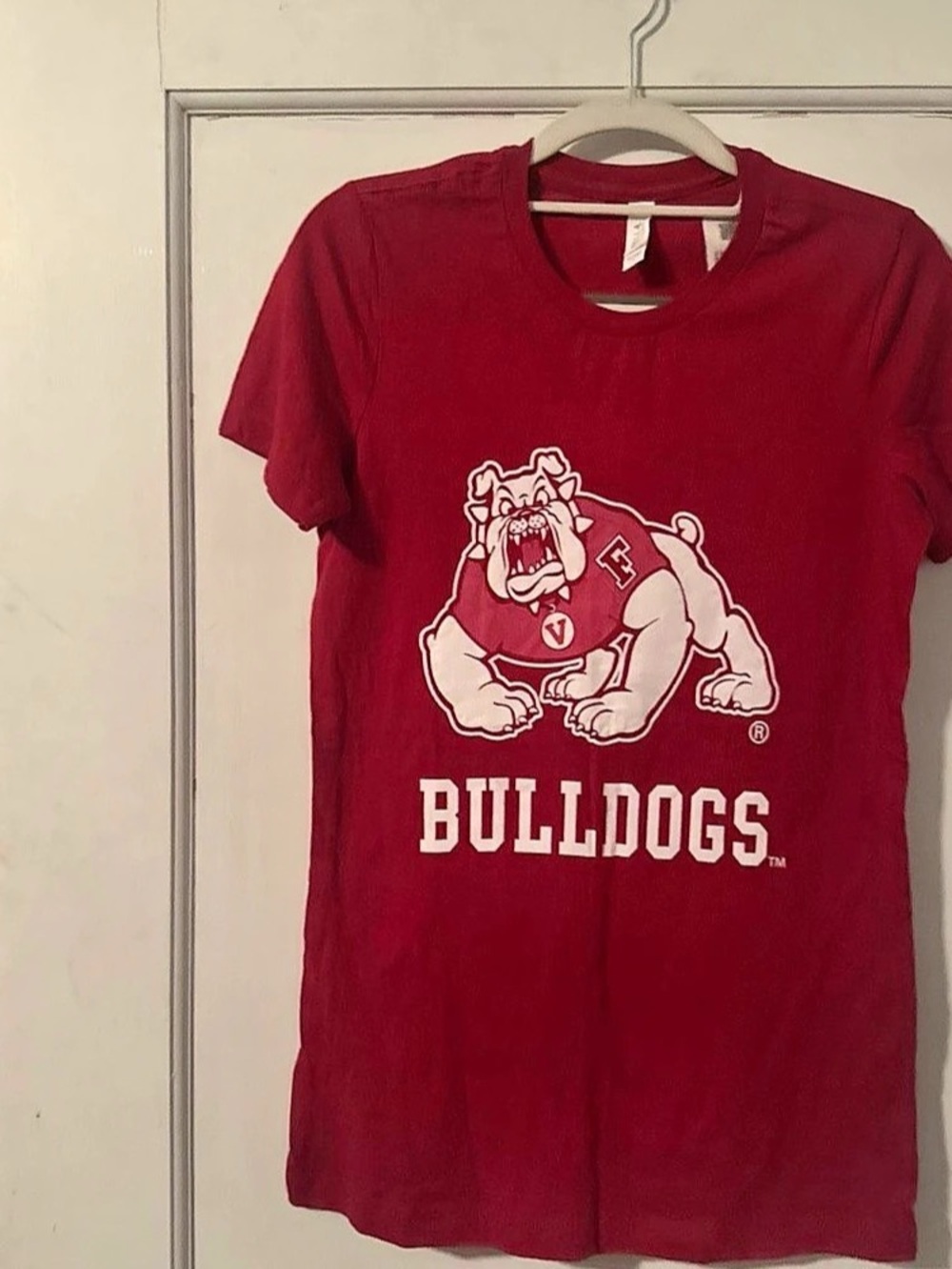 Bella+Canvas Fresno State Bulldogs Graphic T-Shirt Red